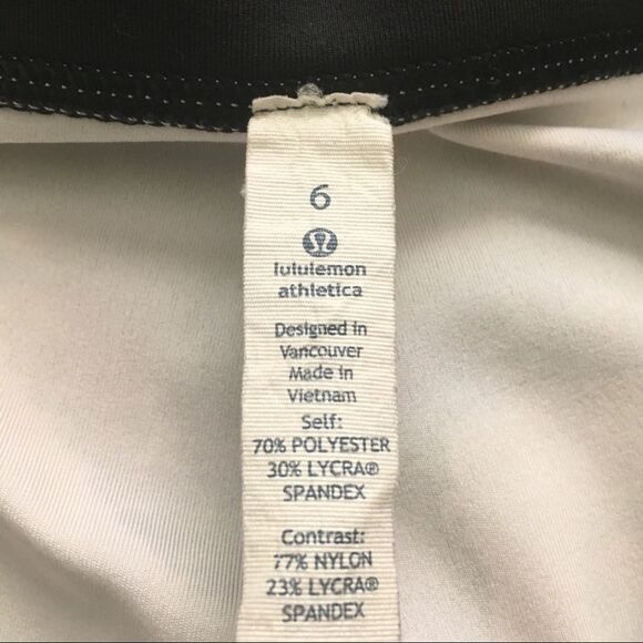 Lululemon Women Run Inspire Crop II Pant Pigment Wave Multi Black Luxtreme 6 - Picture 4 of 8